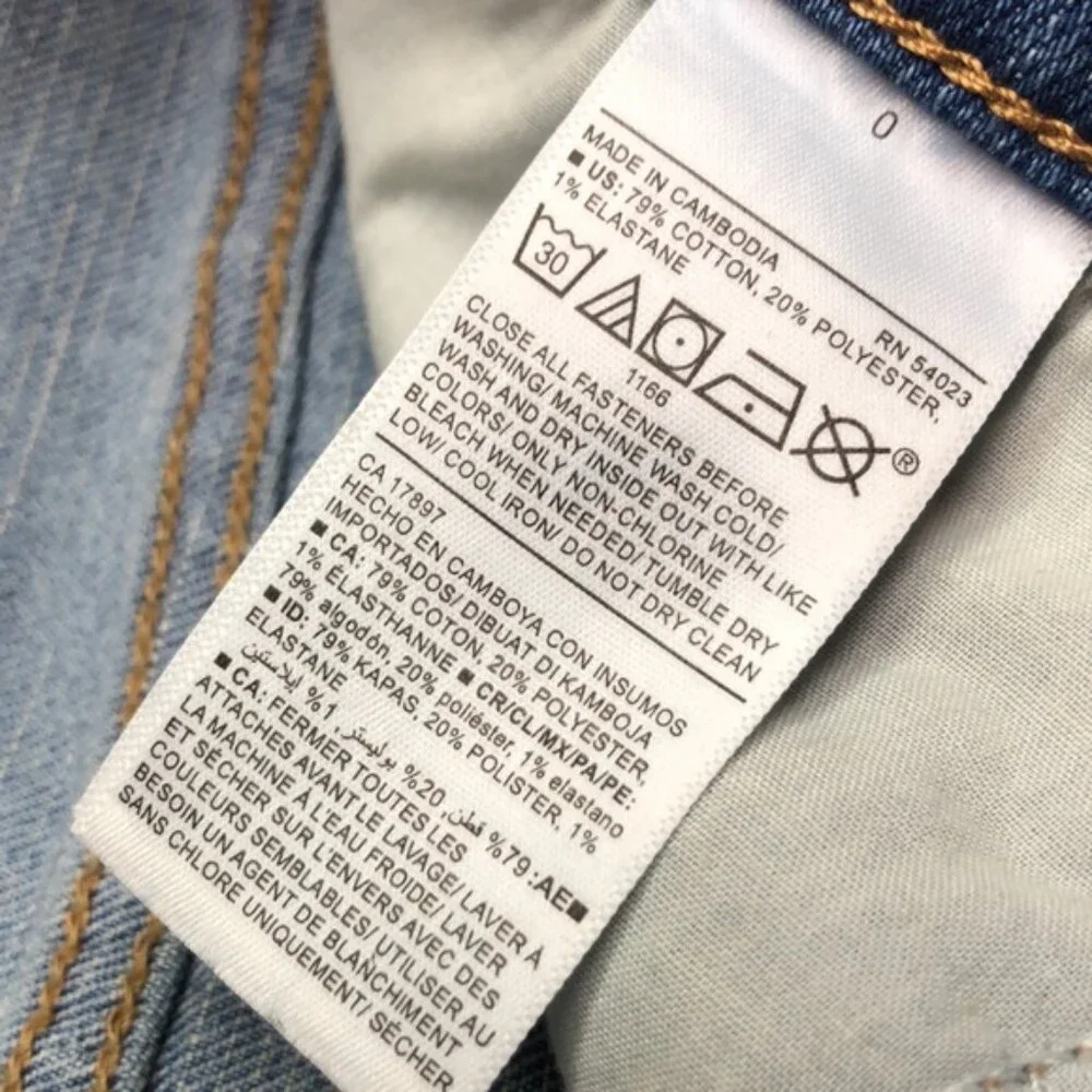 LIKE NEW OLD NAVY FACTORY JEAN SHORTS W 0/25 ⭐️